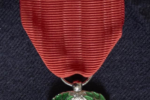 Mr Riley's lgion dhonneur medal.