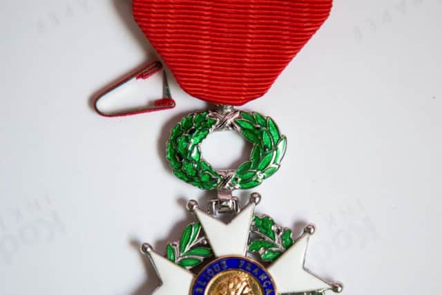 French medal of D-Day veteran William Birch, of Mytholmroyd