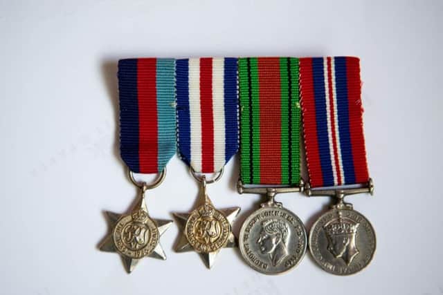 Medals of D-Day veteran William Birch, of Mytholmroyd