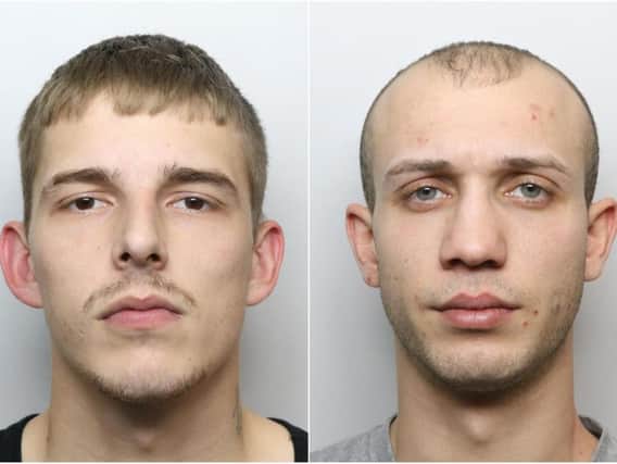 Bradley Robertshaw and Daniel Rayner have been jailed