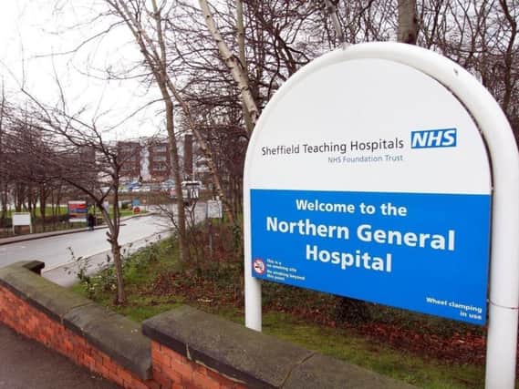 Northern General Hospital in Sheffield