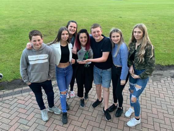 Team scoops award for giving young people in Pellon a voice