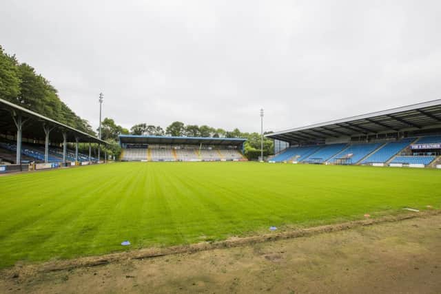 New pitch at The MBI Shay Stadium.