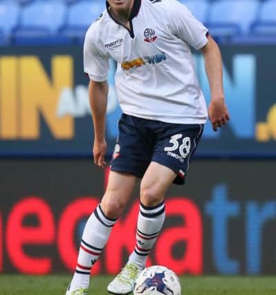 Jack Earing. Photo: Bolton Wanderers/Paul Currie