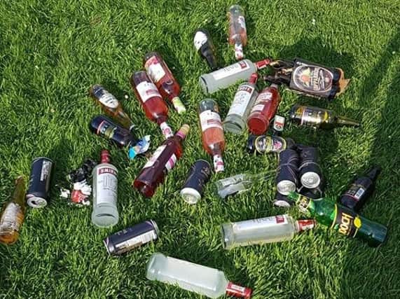 Alcohol seized by police (Picture by West Yorkshire Police)