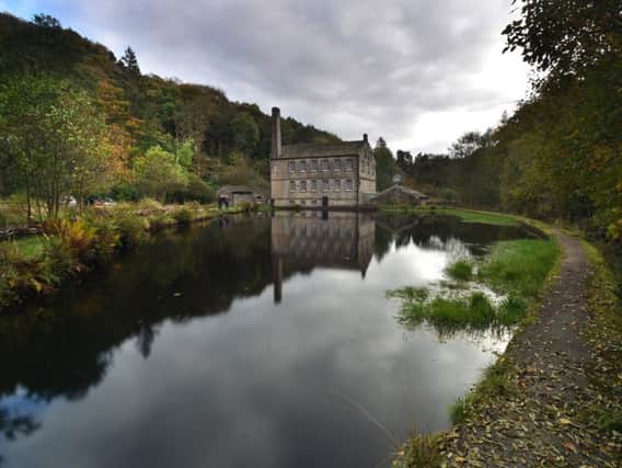 The National Trusts Gibson Mill at Hardcastle Crags, Hebden Bridge, which is totally self-sufficient and off-grid. Picture: bruce rollinson