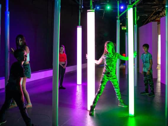 New Attraction: Digital Dimensions has been developed by first-year students learning their trade at Backstage Academy.
