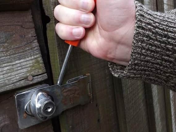 A spate of shed break-ins have occurred in Calderdale