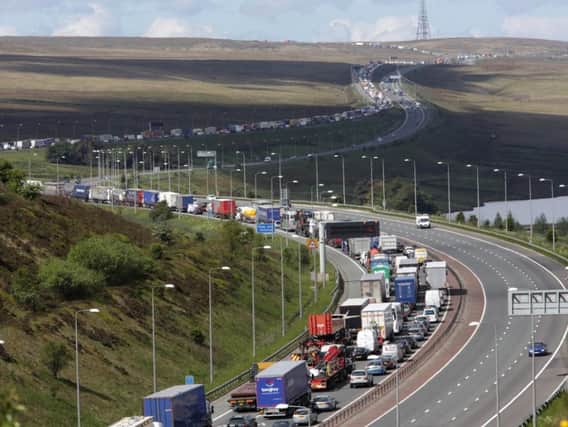 Delays on the M62