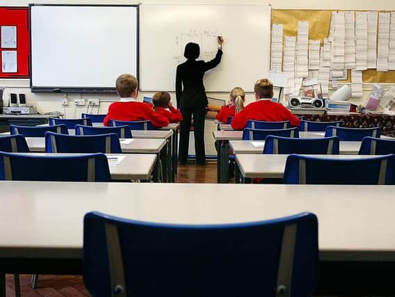 Calderdale schools excluded dozens of pupils for assaulting adults last year. Picture: Andrew Bellis