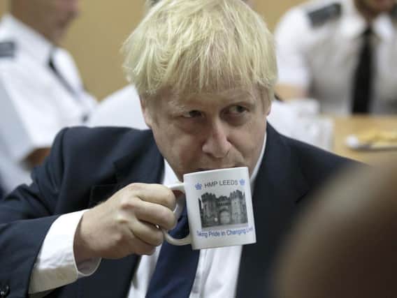 Prime Minister Boris Johnson visited HMP Leeds in West Yorkshire this week. Pic: PA