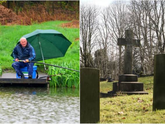Plans have been submitted to turn fishing ponds into a graveyard