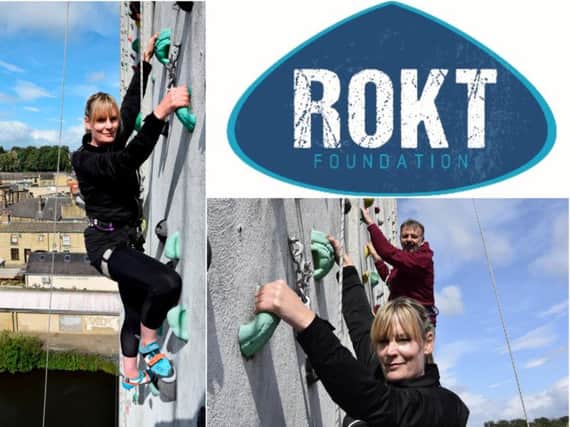 ROKT Foundation - Euan Noble (ROKT director) and Katie Kinsella (community director)