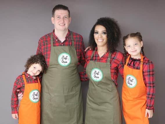 Ross and Natalie Denby and their children are opening Just Gaia