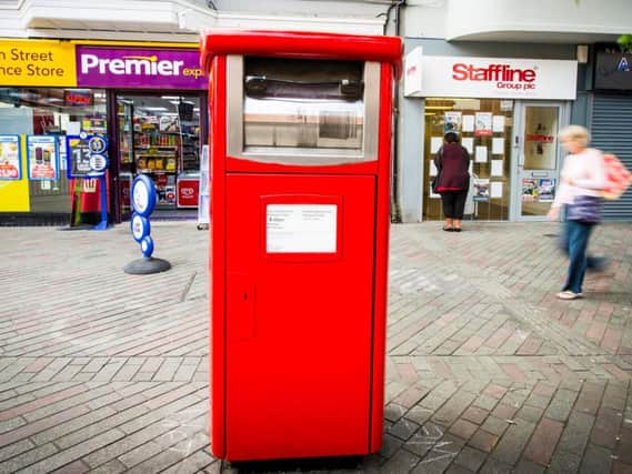 A new parcel post box, like the one pictured, has been introduced in Halifax