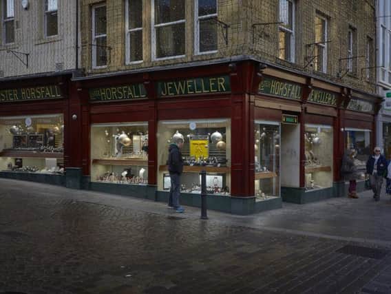 Lister Horsfall jewellers in Halifax town centre