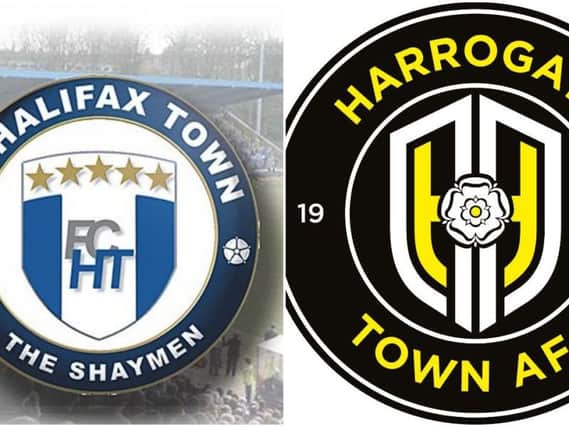 FC Halifax Town v Harrogate