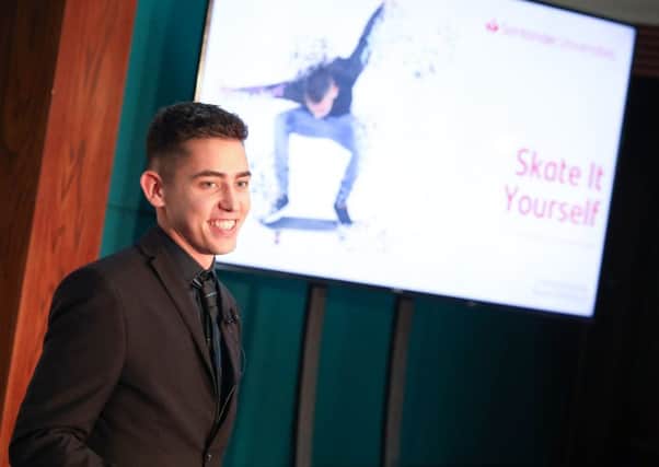 Entrepreneur: Kierhardy Ansell, 22, is the owner of Skate It Yourself which encourages local youngsters to become more active.
