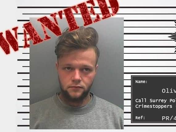 Oliver Boswell. Picture courtesy of Surrey Police.