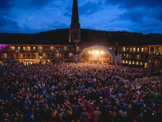 Live at the Piece Hall. Photo by Danny Payne Photography.