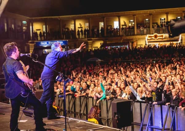 Big Gig: Elbow at the Piece Hall. Image: Danny Payne Photography.