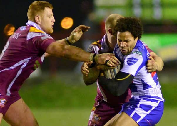 Rikki Sheriffe in action for Fax