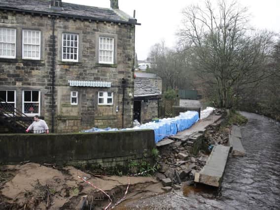 Calderdale Council is  looking to prevent floods in the borough today