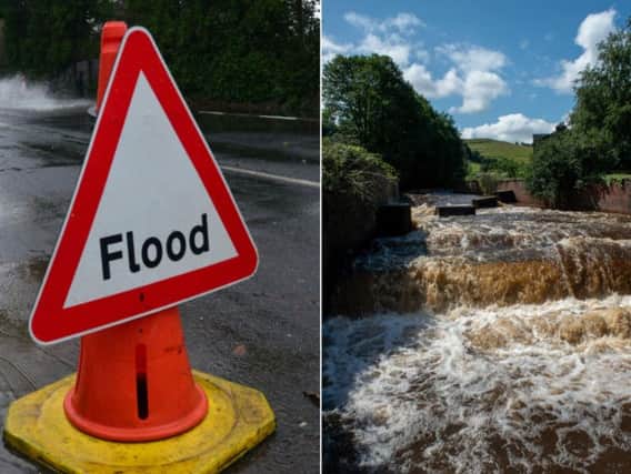 A flood alert has been issued for the River Calder