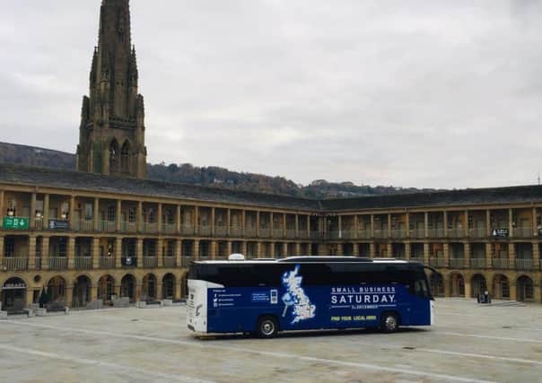 The bus featured a special Blue Sofa interview series, where small businesses, entrepreneurs and leading local figures shared stories about their business or local area to a Facebook live audience.