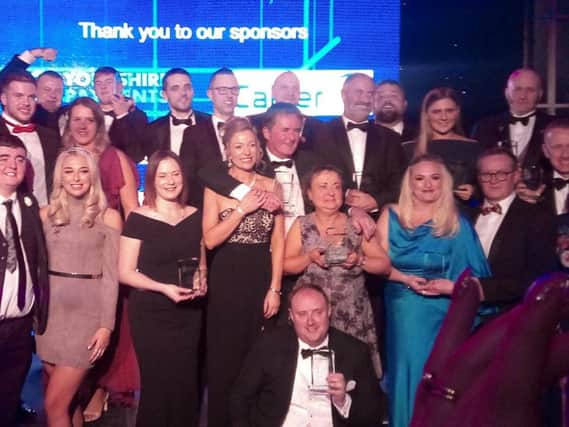 The winners of the Calderdale Excellence in Business Awards 2019.