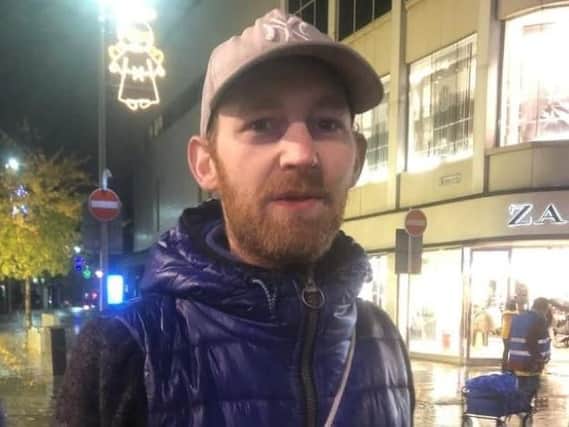 Ryan Jonesfound himself homeless in Leeds after he struggled coming to terms with the death of his mum.