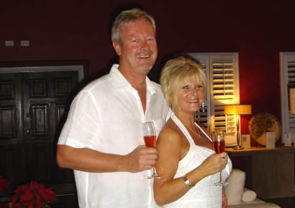 Millionaire couple Paul (43) and Linda (59) Spencer who died in a helicopter crash at Rudding Park hotel near Harrogate