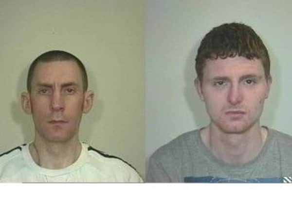 Cable thieves Christoper Jones, 36, and Lee Grandidge, 27, have been jailed for 21 months and 16 months respectively.