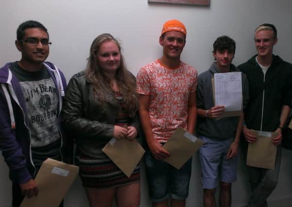 A level results at Hipperholme and Lightcliffe High School