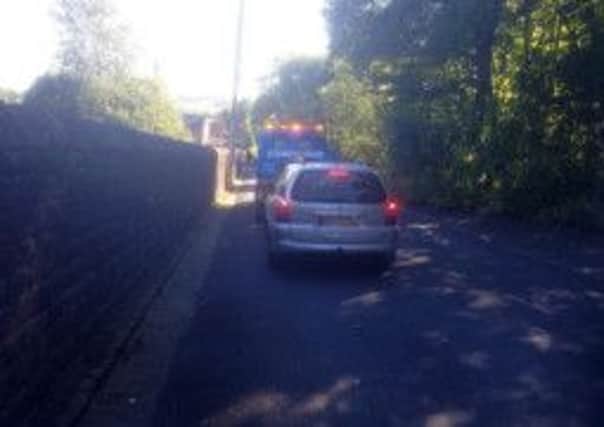 Car seized by police in Luddenden Foot for having no insuarnce