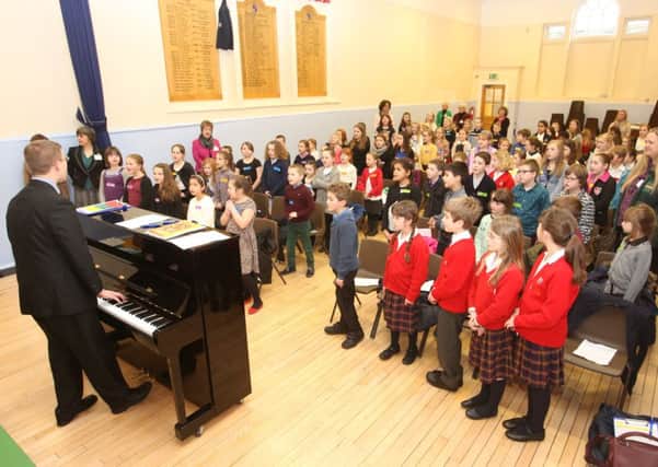 Choral Workshop at The Hipperholme Grammar School Foundation.