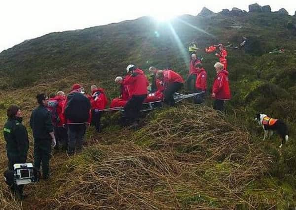 Calder Valley Search and Rescue Team helped locate a vulnerable man stranded on Ilkley Moor