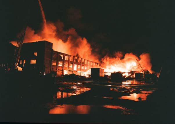 Moderna Mills fire 1986
