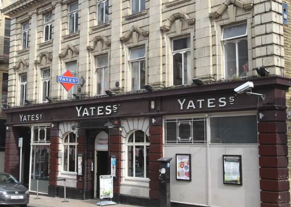 Yates's bar, Silver Street, Halifax.