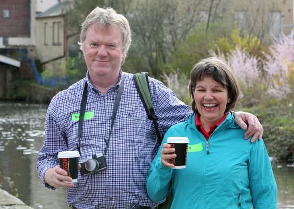 Rotary Club Calder and Hebble Navigation walk, Brighouse.
Stephen and Rosemary Durrans.