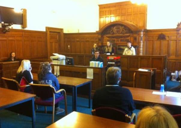 Calderdale Explorers at Calderdale Magistrates' Court