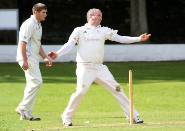 Sowerby St Peters bowler Martin Schofield