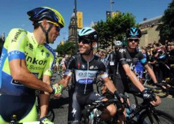 The Tour de France getting underway in Leeds
