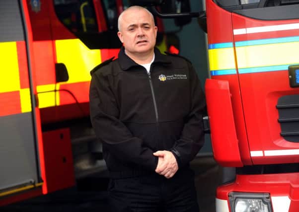 West Yorkshire Fire Service Assistant Chief Officer Dave Walton