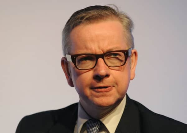 Michael Gove, who has been removed from the Education Department to become "minister for TV" with a brief to promote the Government's message in broadcast interviews