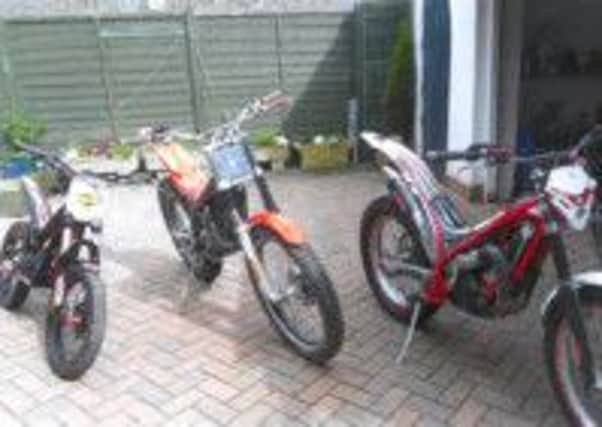 Three bikes were stolen from an address in Oakdale Close, Ovenden, between 11pm on Sunday, July 20, and 8.40am on Monday, July 21