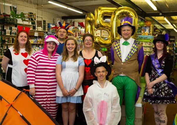 The team at Kershaw's Garden Centre, 150th anniversary