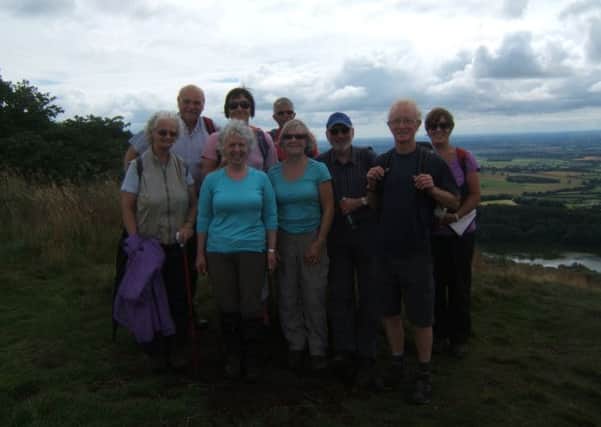 Members of the Calderdale Healthare Walking Group