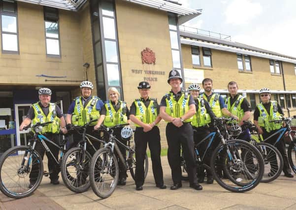 Police officers in Calderdale have been given new upgraded bikes