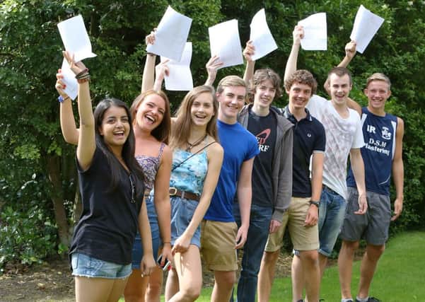 GCSE results day